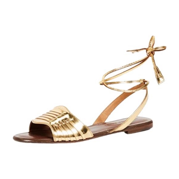 Veronica Beard Fawn Tied Leticia Sandals - Picture 2 of 10